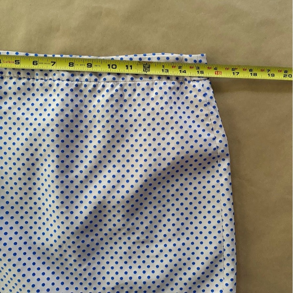 J.Crew The Pencil Skirt Polka Dot Size 6 Career Office Classic Preppy Minimalist - Picture 8 of 9